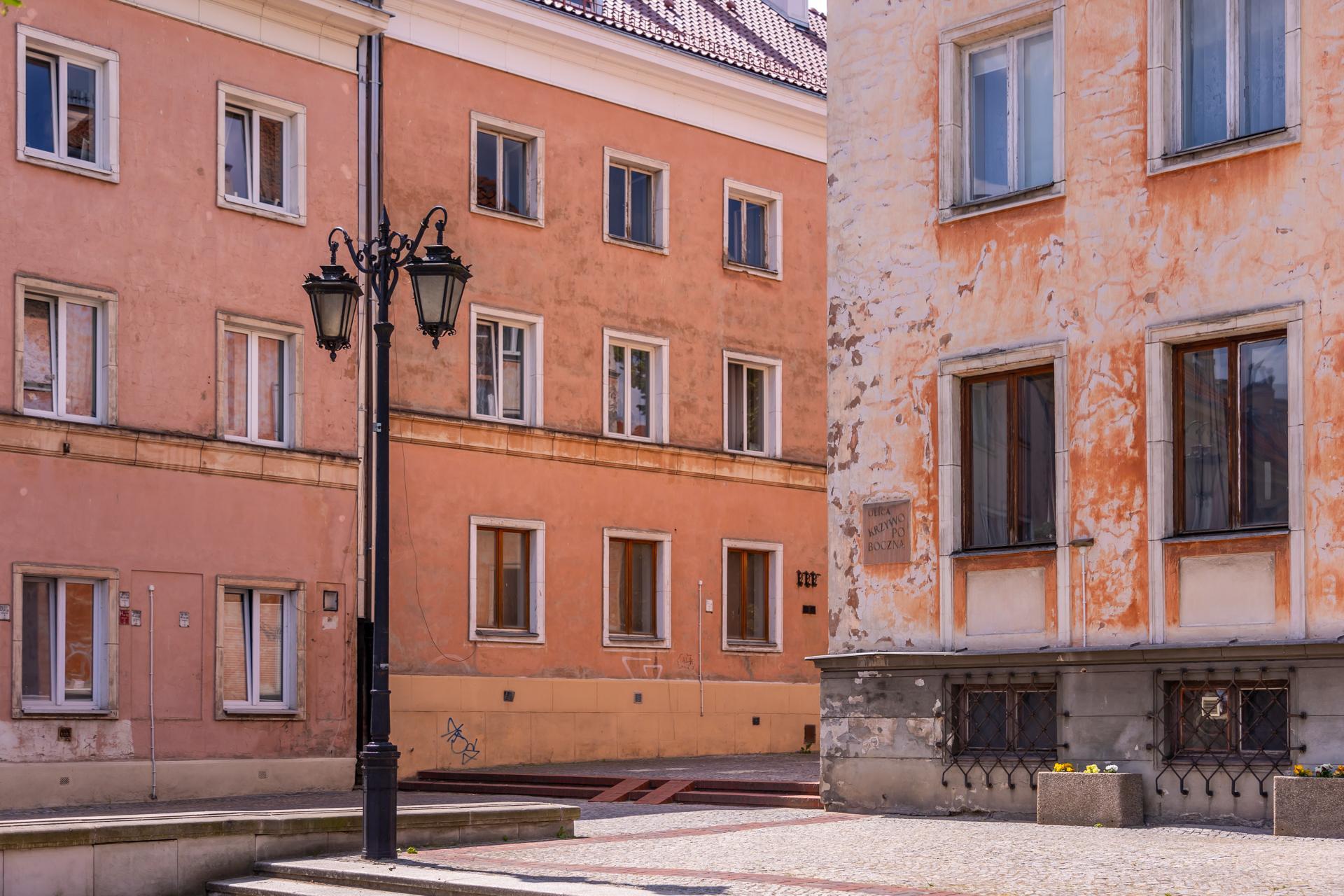 Mariensztat w Warszawie - zdjęcia. Niewykorzystany potencjał w centrum miasta