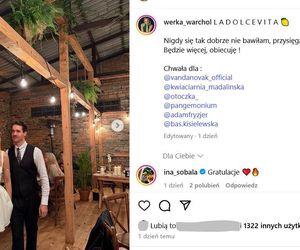 Weronika Warchoł i Marcin Urbanke wzięli ślub