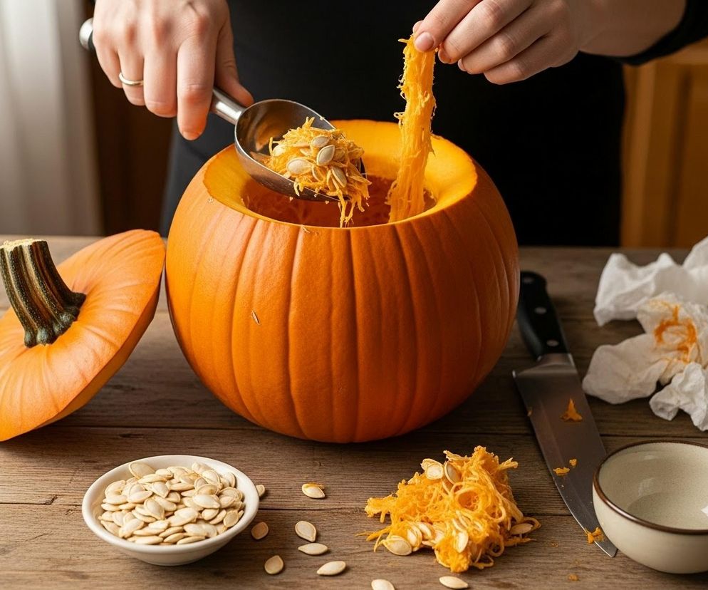 jak przygotować dynię na halloween