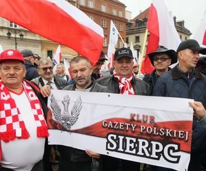 Manifestacja Prawa i Sprawiedliwości w Warszawie