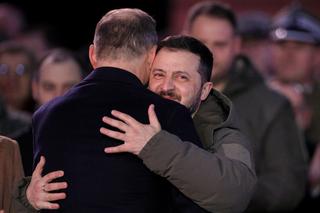 Wystąpienie Wołodymyra Zełenskiego na Zamku Królewskim w Warszawie