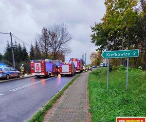 Wypadek w Podzamczu. Zderzyły się trzy auta