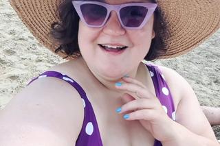 Dominika Gwit w kostiumie kąpielowym