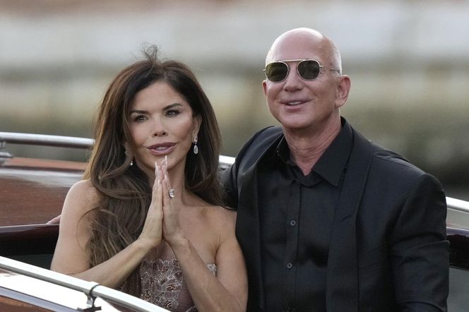 Jeff Bezos i Lauren Sanchez Bezos - ślub