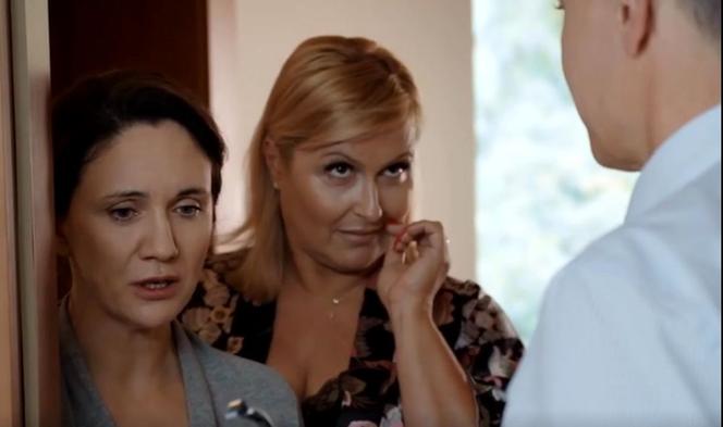 Na dobre i na złe. Kasia Smuda (Ilona Ostrowska), Alina (Katarzyna Skrzynecka)