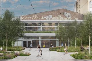 Plac przed Zodiakiem - Warszawskim Pawilonem Architektury