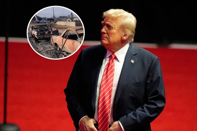 Trump wreszcie poleci do pustoszonej ogniem Kalifornii. Dlaczego dopiero teraz? Tak się tłumaczy
