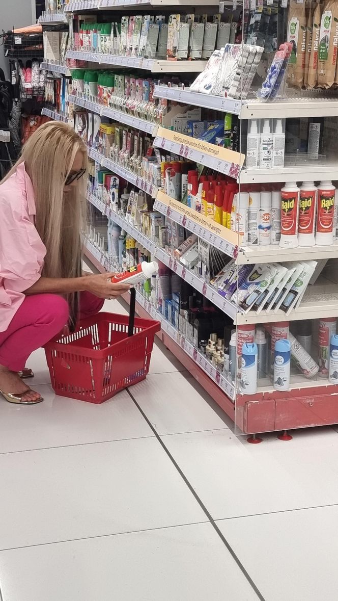 Monika Jarosińska błysnęła na zakupach