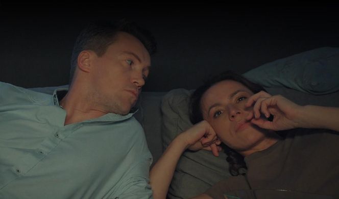 M jak miłość odc. 1874. Jakub Karski (Krzysztof Kwiatkowski), Martyna (Magdalena Turczeniewicz)