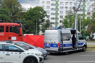 Śmiertelny wypadek na przejściu dla pieszych w Łodzi. Siła uderzenia była bardzo duża