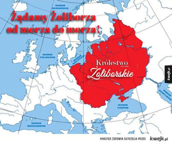 Internauci śmieją się z pomysłu powiększenia Warszawy