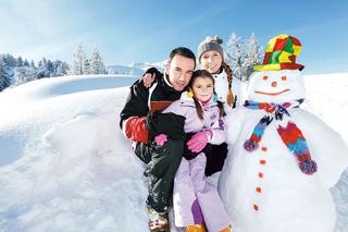 ferie, zima, rodzina