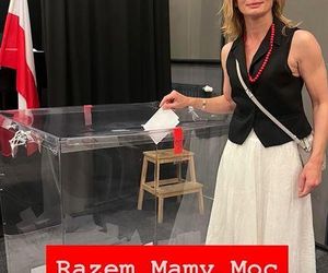 Wybory Prezydenckie 2025. Jak głosowały gwiazdy? Magdalena Cielecka