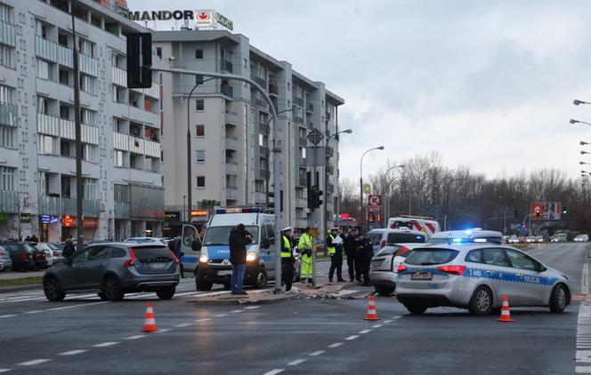 Wypadek na Gocławiu