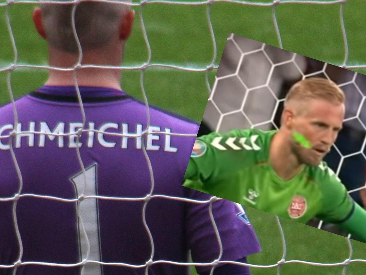 Kasper Schmeichel oślepiany LASEREM - UEFA wszczęła śledztwo [WIDEO]