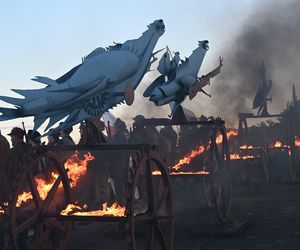 Płonące Ptaki Hasiora zapłonęły