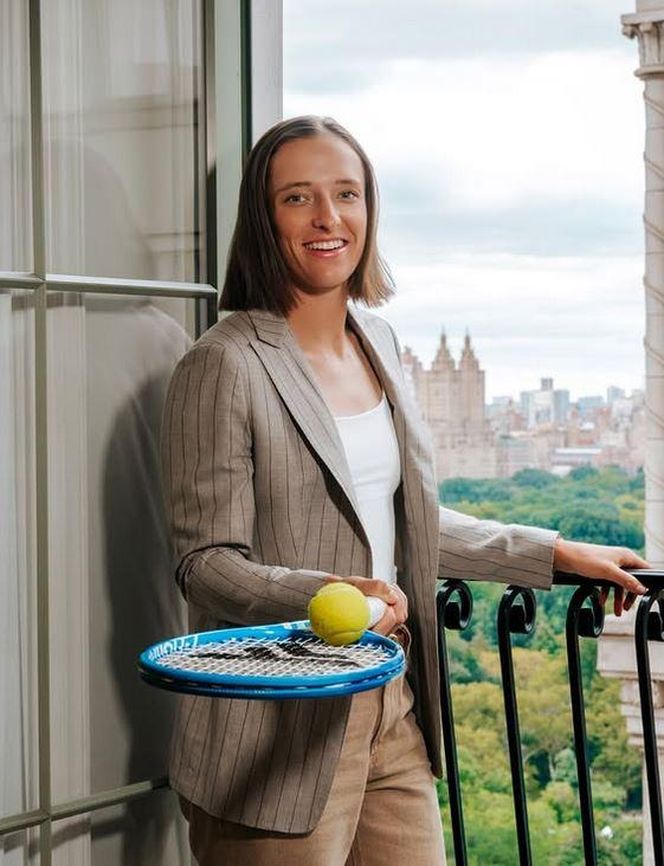 Iga Świątek w La Plaza