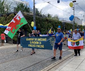 Marsz Autonomii Śląska przeszedł ulicami Katowic. Hajmatu nie oddomy