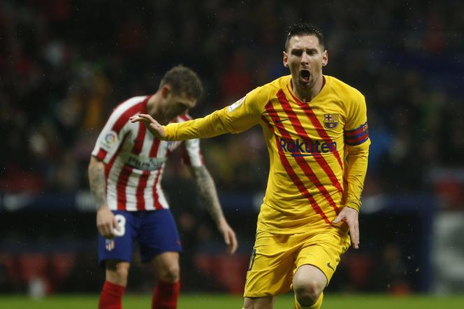 Leo Messi przesądziło o wygranej Bracy w ostatnim meczu z Atletico (1:0).