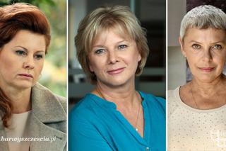 BARWY SZCZĘŚCIA - nowe bohaterki: Urszula Korzeniak (Ewa Skibińska), Ewelina (Dorota Kamińska), Krystyna (Hanna Bieluszko)