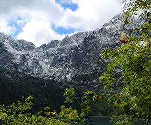 Śnieg w Tatrach w sierpniu