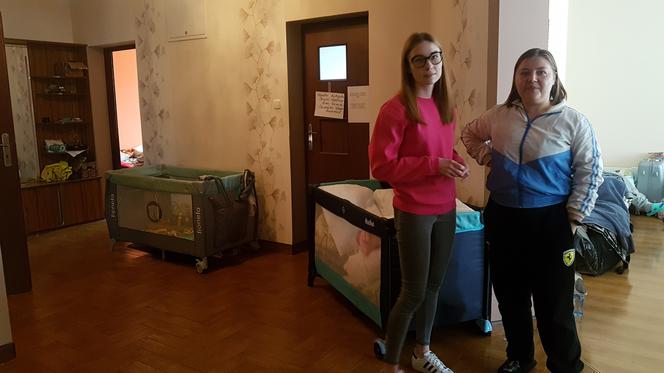 Dom dla uchodźców w Orłach koło Przemyśla