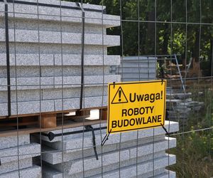 Rewitalizacja parku Bronowickiego w lublinie - postęp prac na koniec lipca 2025