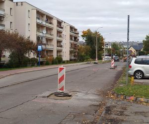 Trwa remont nawierzchni ulic Romanówka i Unitów Podlaskich w Siedlcach