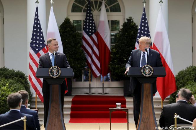 Andrzej Duda, Donald Trump