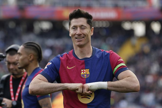 Robert Lewandowski strzelił gola Alaves