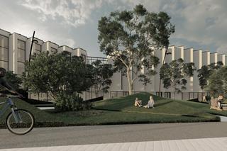 Widok od strony dworca