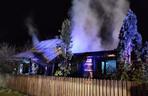 Bielsk Podlaski. 20 strażaków przez 2,5 godziny gasiło dom mieszkalny [ZDJĘCIA]