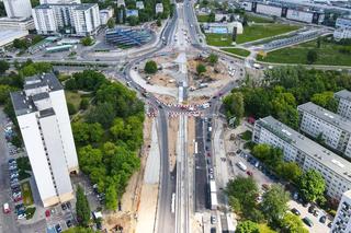 Jak przebiegają prace na rondzie Rataje? Kiedy koniec utrudnień? 