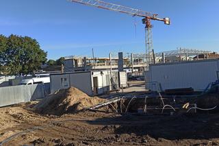 Dworzec Główny - postępy przy budowie