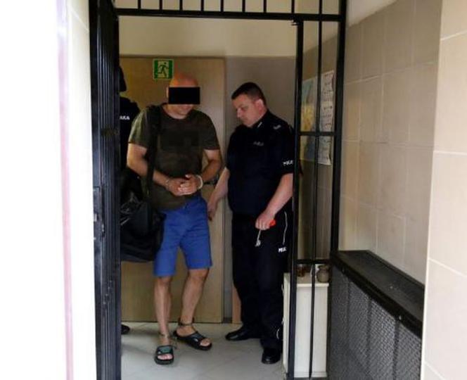 Policja zatrzymała gangstera