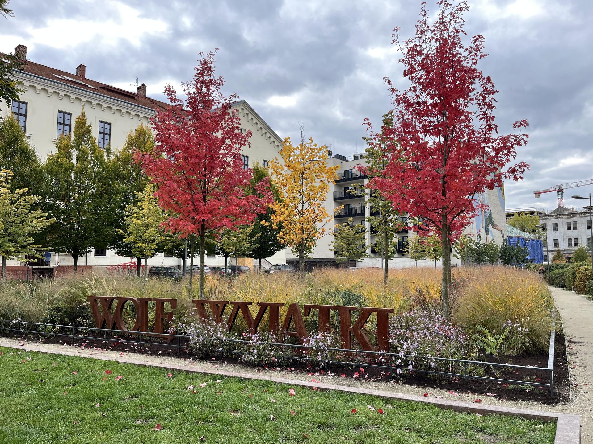 Park im. Wisławy Szymborskiej w Krakowie