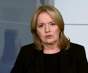 Danuta Holecka po śmierci syna wróciła na antenę Telewizji Republika. Strój mówił wszystko