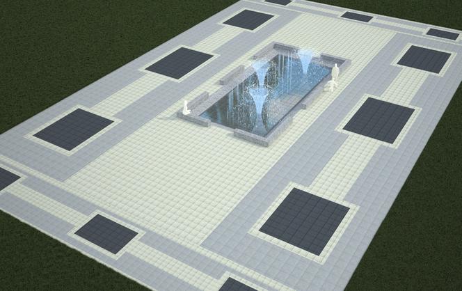 Tak będzie wyglądać nowa fontanna w Parku Poniatowskiego