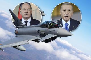 Erdogan wraca z Berlina bez zgodny na samoloty. Co dalej zakupem Eurofighterów?