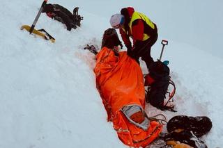 Turysta biwakował w Tatrach. Trafił do szpitala z drugim stopniem hipotermii