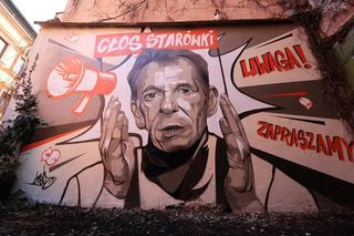 Nowy mural w Toruniu. Przedstawia legendy starówki