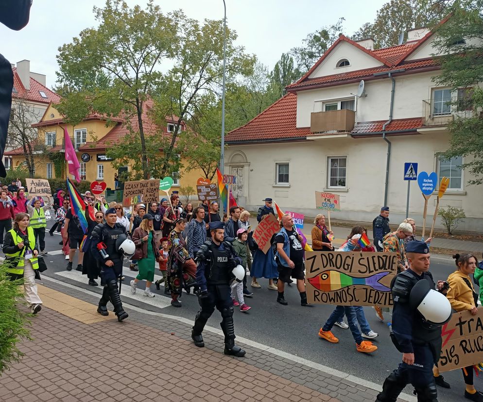 Chce Misie żyć bez strachu. Przez Białystok przeszedł Marsz Równości [ZDJĘCIA]