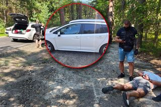 Pod osłoną nocy kradli gotówkę i biżuterię. Wpadli na leśnej drodze!
