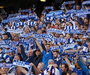 Lech Poznań - Legia Warszawa. Zdjęcia kibiców