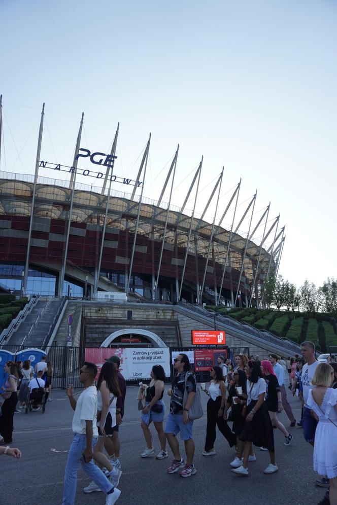 Fani Taylor Swift w drodze na Stadion Narodowy. Koncert N1 1.08.2024