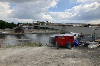 Budowa kładki Kazimierz – Ludwinów w Krakowie