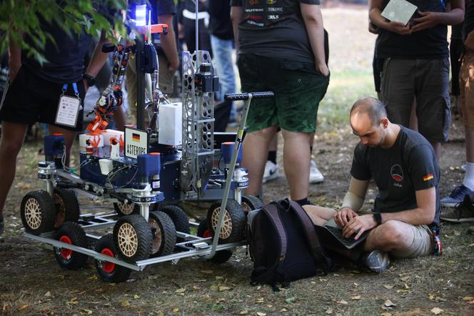 10. edycja zawodów łazików marsjańskich European Rover Challenge na terenie Akademii Górniczo-Hutniczej w Krakowie