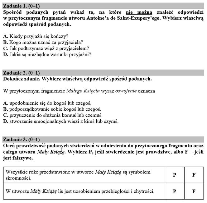 Egzamin ósmoklasisty 2020 z języka polskiego! Arkusze CKE z 2019 roku