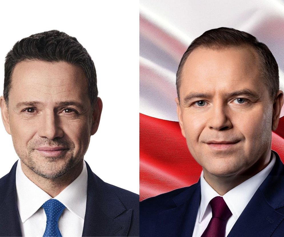 Rafał Trzaskowski i Karol Nawrocki