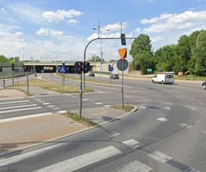 Skrzyżowanie ul. Kopernika z ul. Składową 